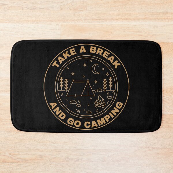 Item preview, Camping outdoor mountain hiking - campfire - Camper travel design designed and sold by Uplife-MyStore.