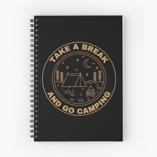 Item preview, Camping outdoor mountain hiking - campfire - Camper travel design designed and sold by Uplife-MyStore.