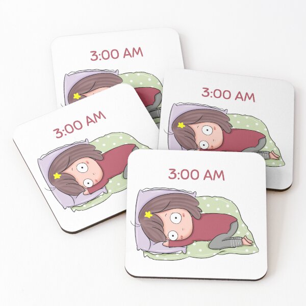 Item preview, Can't Sleep Girl no.4 designed and sold by tiimastudio.