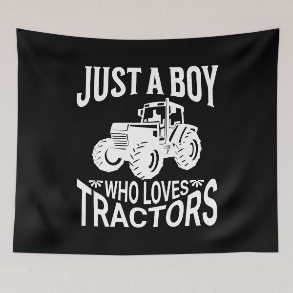 Item preview, Just A Boy Who Loves Tractors designed and sold by Affyboss6.