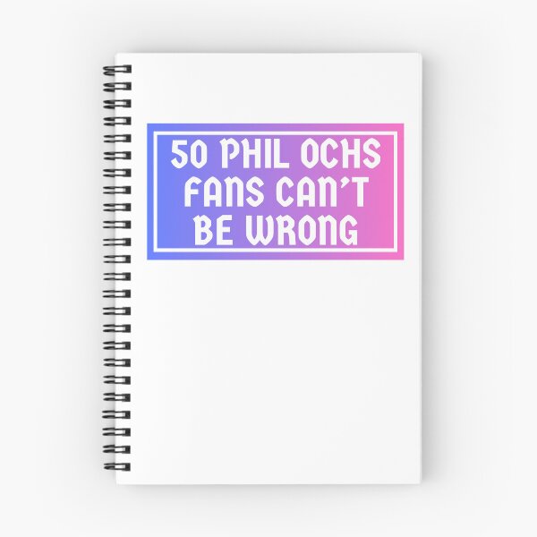 Artikelvorschau, 50 Phil Ochs Fans (die bisexuelle Version) entworfen und verkauft von Schmitzmk.