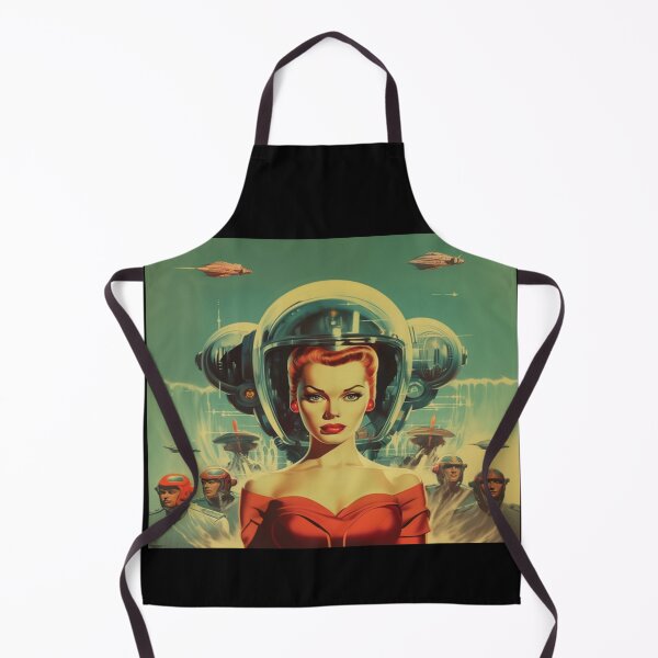 Item preview, 1950s SciFi Movie Poster - Retro Color designed and sold by Smiling Collie Designs.