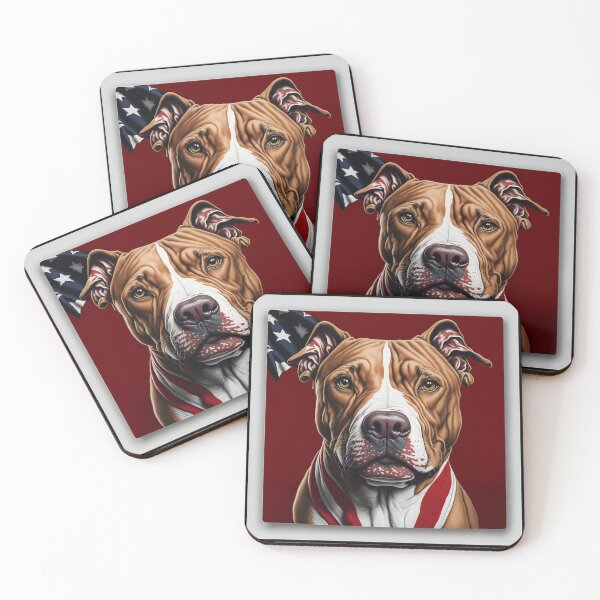 Item preview, Patriot Pitbull Red Nose designed and sold by Shiwwa.