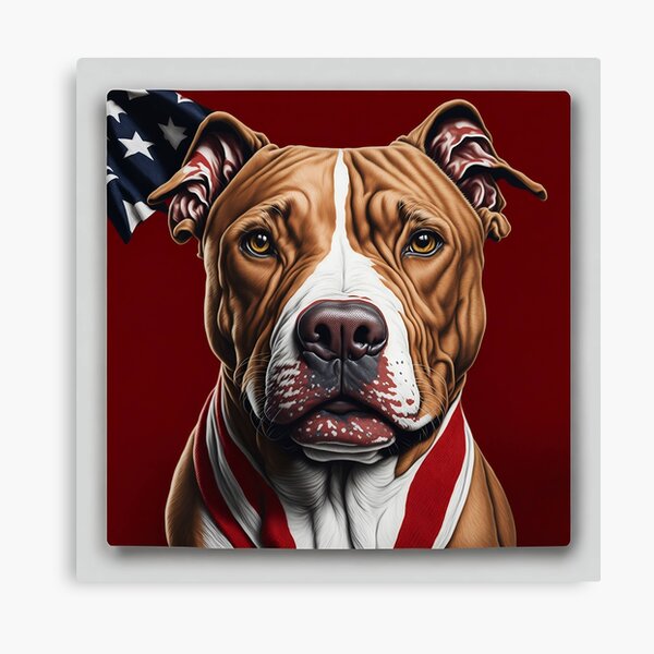 Artikel-Vorschau von Patriot Pitbull Red Nose, designt und verkauft von Shiwwa.