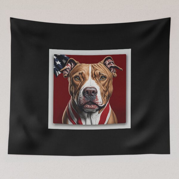 Item preview, Patriot Pitbull Red Nose designed and sold by Shiwwa.