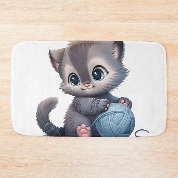 Item preview, Delicate Baby Kitten - Tiny and Curious Companion designed and sold by PaintbrushPlace.