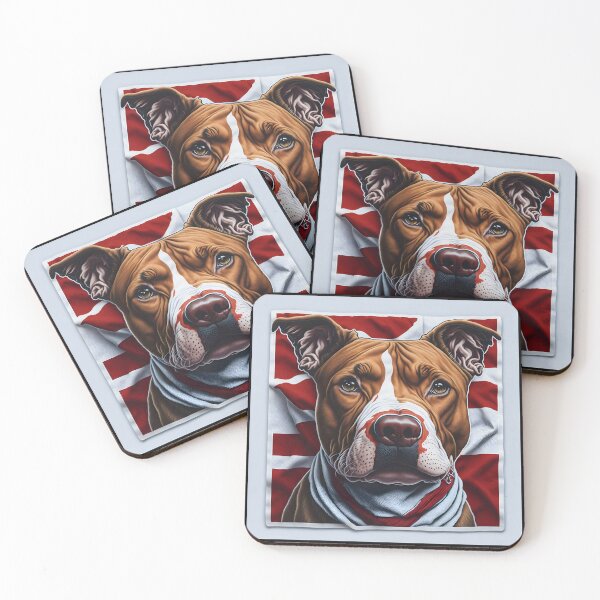 Item preview, Patriot Pitbull Red Nose designed and sold by Shiwwa.