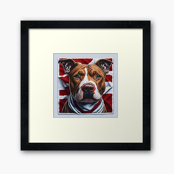 Artikel-Vorschau von Patriot Pitbull Red Nose, designt und verkauft von Shiwwa.