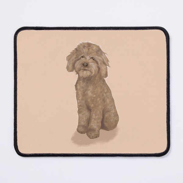 Item preview, Peach the Poodle designed and sold by EsmiArt.