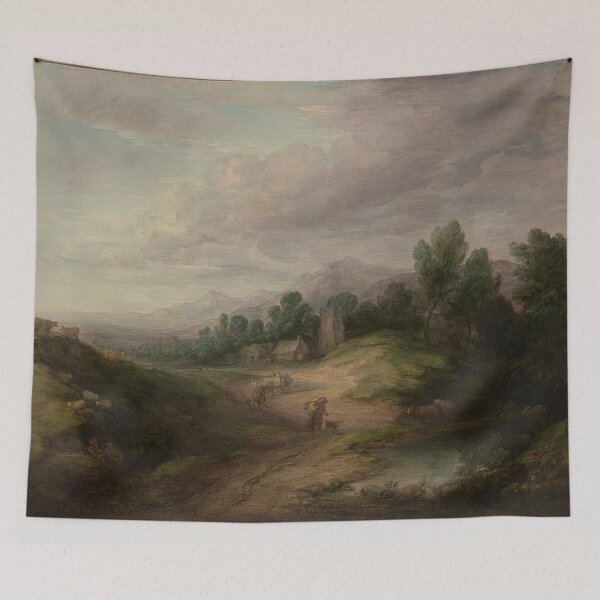Item preview, Wooded Upland Landscape designed and sold by tomorrowsart.