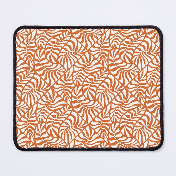 Item preview, Tropical Leaves Copper Orange Pattern designed and sold by KooKooRuz.