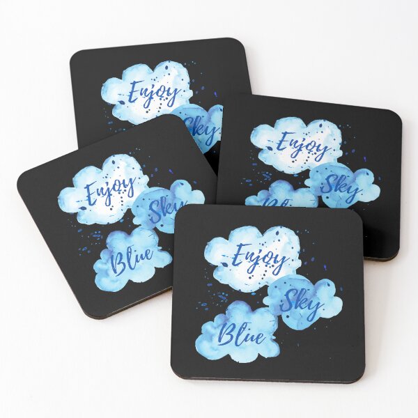 Item preview, Enjoy sky blue  designed and sold by RahyasDesign.