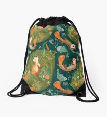 Muster 74 - Spielerische Otter am Fluss Rucksackbeutel