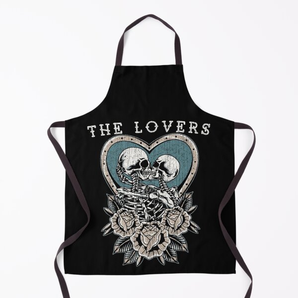 Item preview, The Lovers, Old School, Neo Traditional, Roses / Kissing Skeletons designed and sold by Proverbial Wisdom Design.