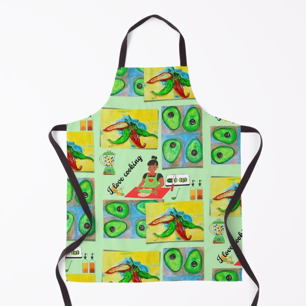 Item preview, I love cooking with avocado,chile all Shinetroves.redbubble.com designed and sold by Shinetroves.