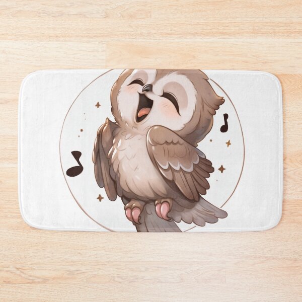 Item preview, Sweet Baby Owl - Tiny and Endearing Creature designed and sold by PaintbrushPlace.