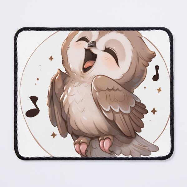 Item preview, Sweet Baby Owl - Tiny and Endearing Creature designed and sold by PaintbrushPlace.