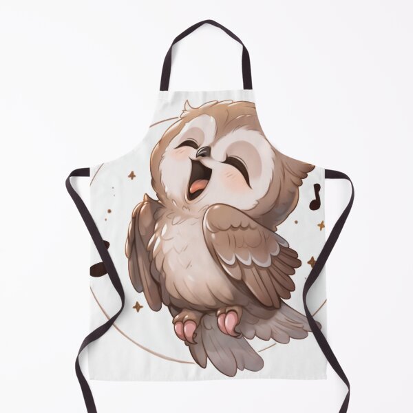 Item preview, Sweet Baby Owl - Tiny and Endearing Creature designed and sold by PaintbrushPlace.