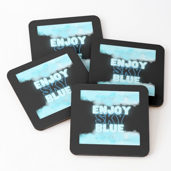 Item preview, Enjoy sky blue  designed and sold by RahyasDesign.