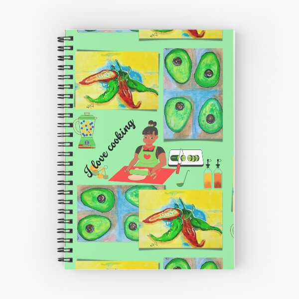 Artikelvorschau, Ich liebe es, mit Avocado und Chili zu kochen Shinetroves.redbubble.com entworfen und verkauft von Shinetroves.