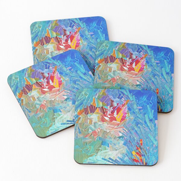 Le blé des Cieux Dessous de verre (lot de 4)