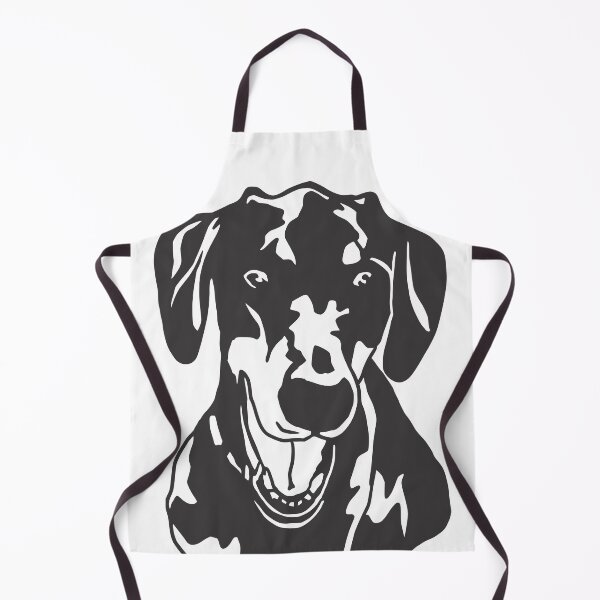 Item preview, Doberman Natural Ears Graphic Illustration designed and sold by suerussoart.