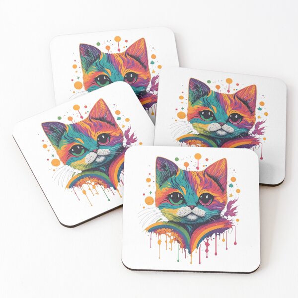 Item preview, Pride Cat - Celebrating Diversity and Feline Spirit designed and sold by SleepySoulArt.