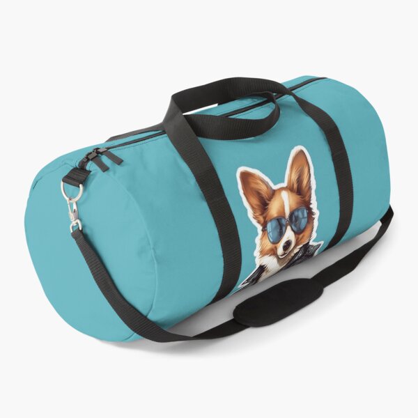 Item preview, Cute Corgi wearing a leather jacket and sunglasses. designed and sold by HouseOfRosy.