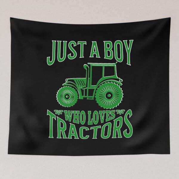 Item preview, Just A Boy Who Loves Tractors designed and sold by Affyboss6.