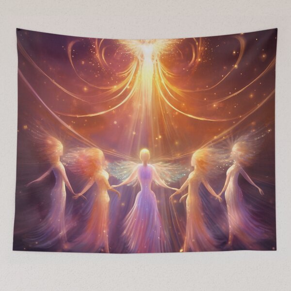 Item preview, Angel glowing beings 13 designed and sold by Art by Lilia.