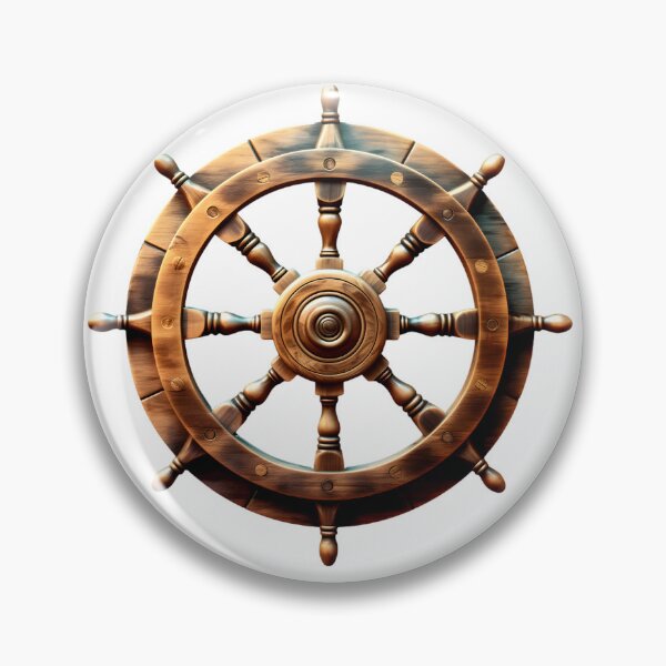Item preview, Ship steering wheel - adventures on the high seas designed and sold by Jackflash2023.
