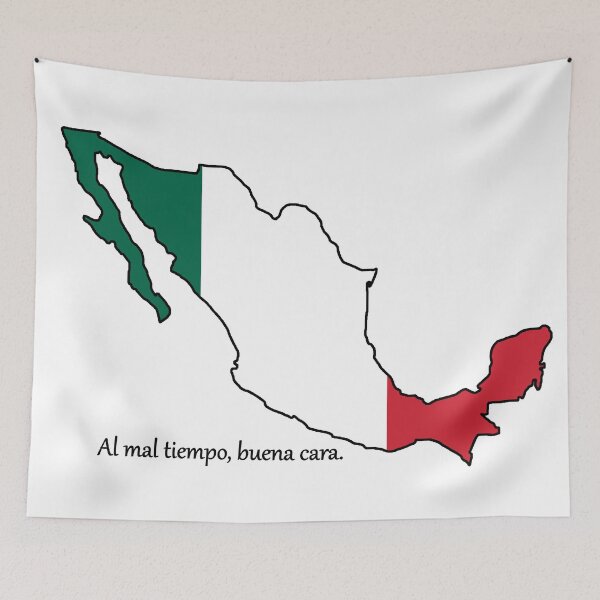 Item preview, Al mal tiempo, buena cara designed and sold by TropiCol Creations.
