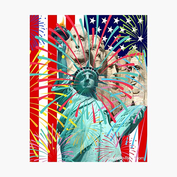Patriot Month Photographic Print