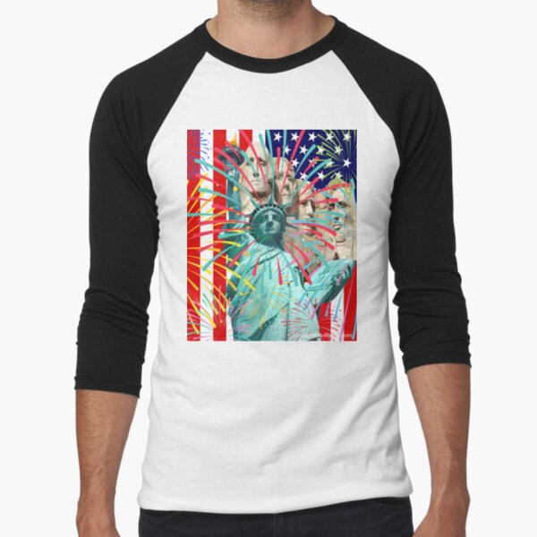 Patriot Month Baseball ¾ Sleeve T-Shirt