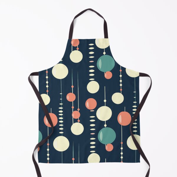 Item preview, The Ornamentals: a Mid-Century Modern, retro textile pattern by DecoTiler designed and sold by DecoTiler.