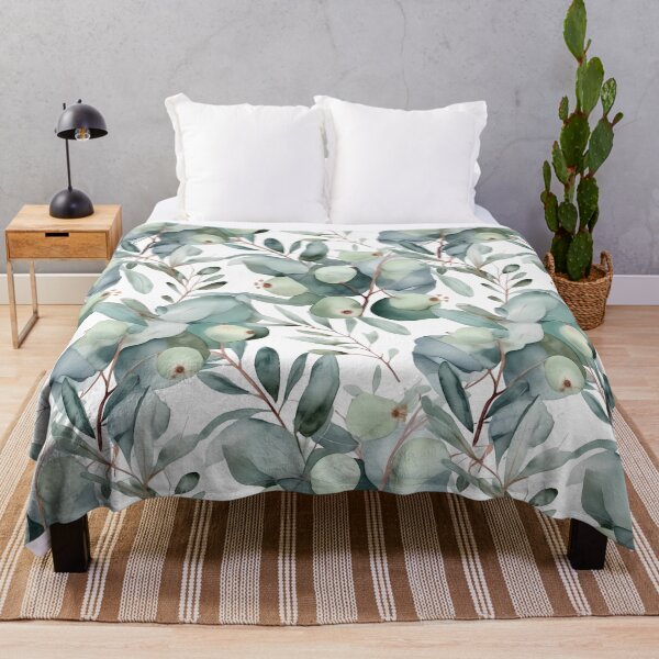 Item preview, Nature Design 14 Vintage Eucalyptus Floral Flowers Fleurs Flores designed and sold by AndreeaRED.