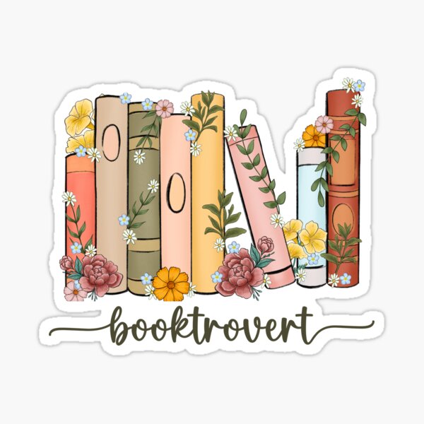 Item preview, Booktrovert Books designed and sold by Shannon Annessa.