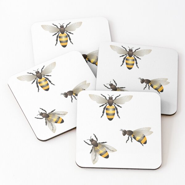 Item preview, Bee Floral Patterns designed and sold by ELK20.