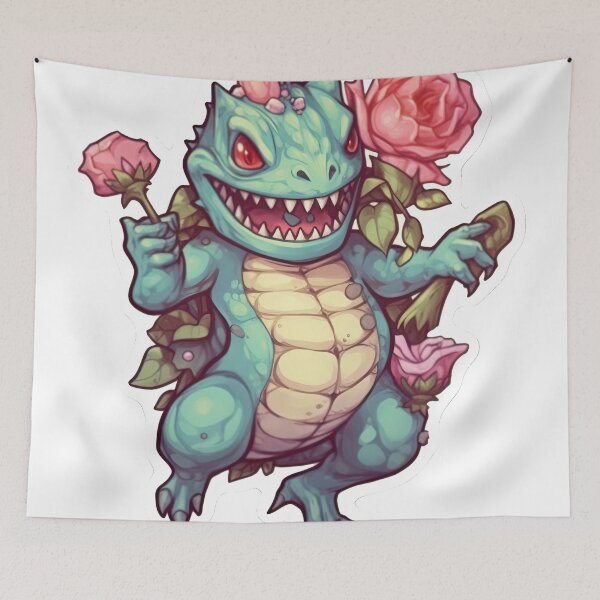 Item preview, Monster with roses designed and sold by abmkf.