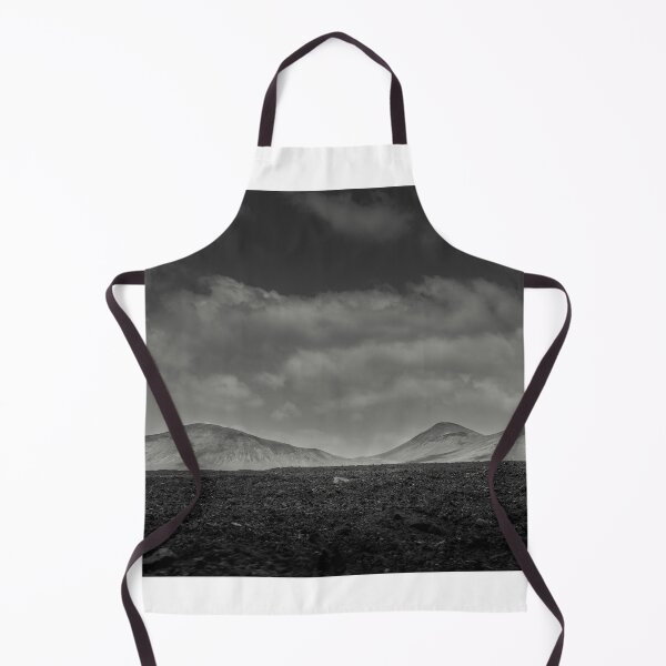Item preview, Lanzarote Timanfaya Volcanic Grayscale Art Volcanoes Canary Islands designed and sold by SmileMoreAgain.