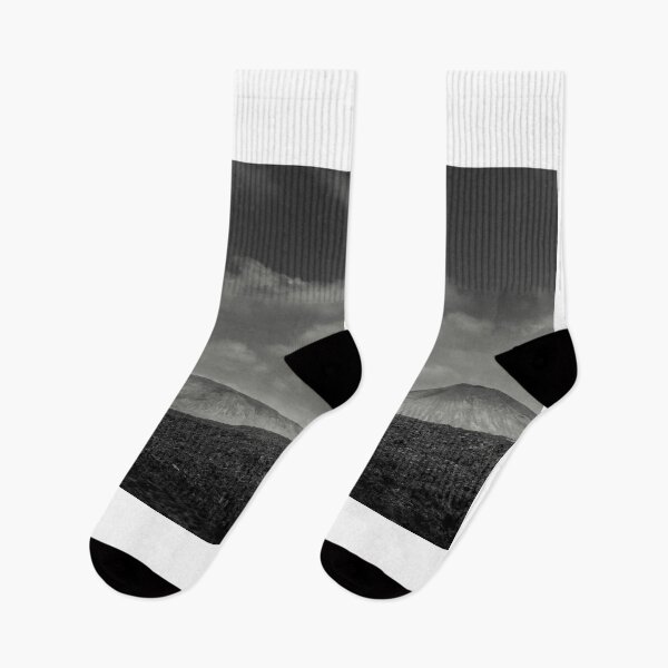 Item preview, Lanzarote Timanfaya Volcanic Grayscale Art Volcanoes Canary Islands designed and sold by SmileMoreAgain.