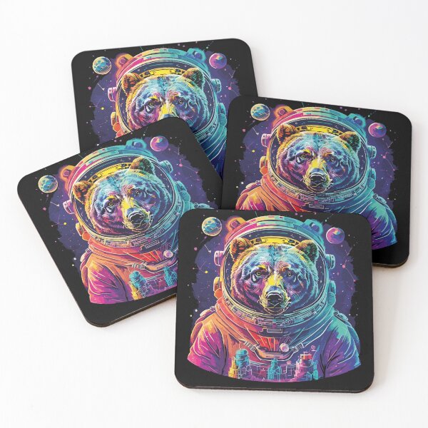 Item preview, Bear Astronaut, Space Bear designed and sold by StevenHignell.