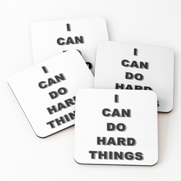 Item preview, Copy of i can do hard things with shadow by jonathan p. designed and sold by JonathanP514.