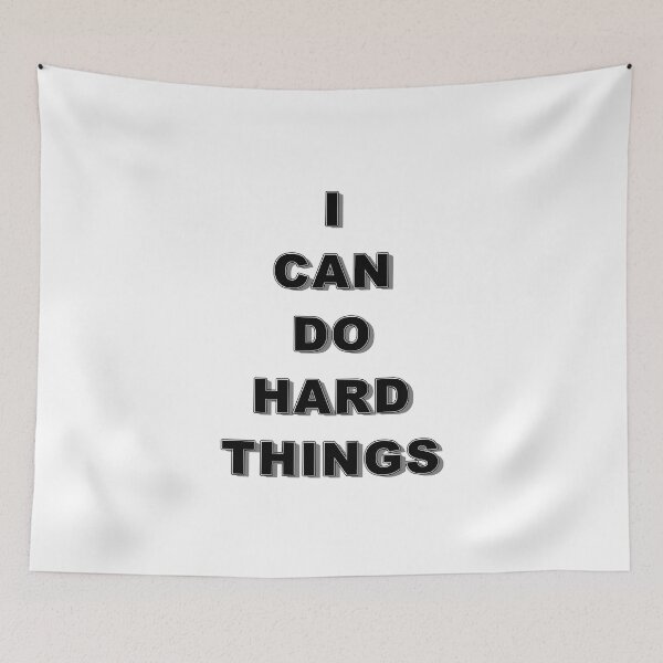 Item preview, Copy of i can do hard things with shadow by jonathan p. designed and sold by JonathanP514.