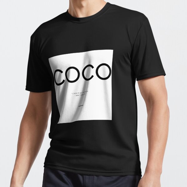 coco chanel irreplaceable quote Active T-Shirt for Sale by