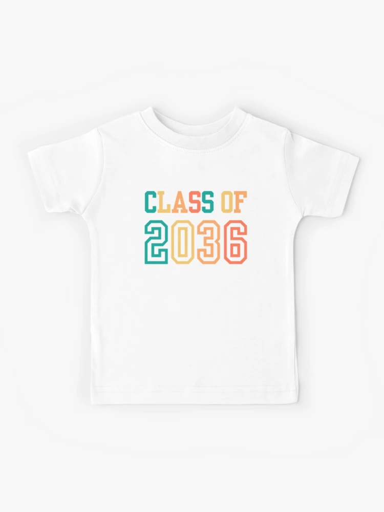 トップス deres first class T shirt First day of school,class of 2036 senior