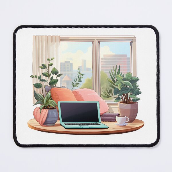 Item preview, Minimalistic Cozy Work From Home Sticker designed and sold by SamcroMike.