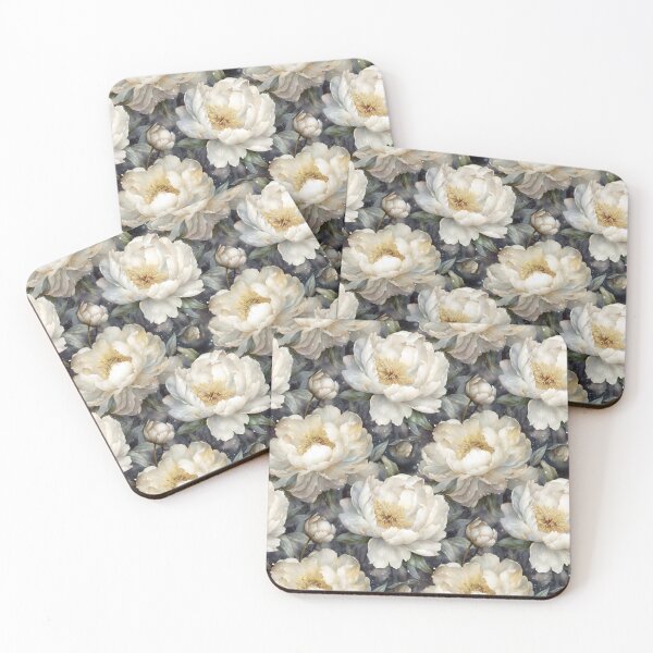 Item preview, Peonies Pattern 2 Vintage Peony Floral Flowers Fleurs Flores designed and sold by AndreeaRED.