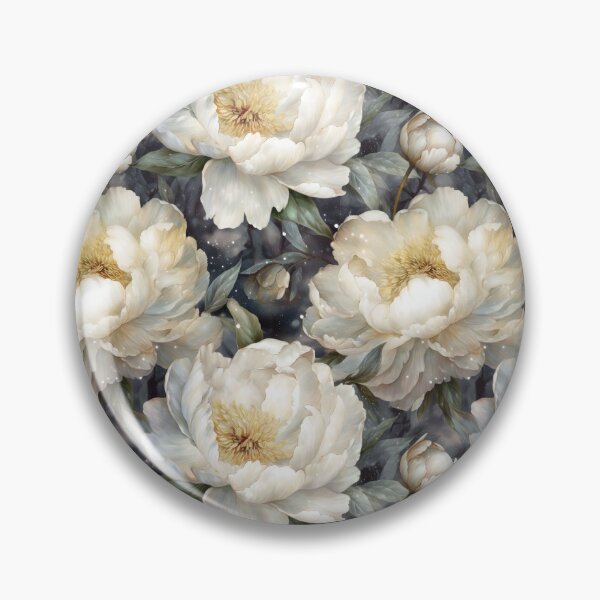 Item preview, Peonies Pattern 2 Vintage Peony Floral Flowers Fleurs Flores designed and sold by AndreeaRED.