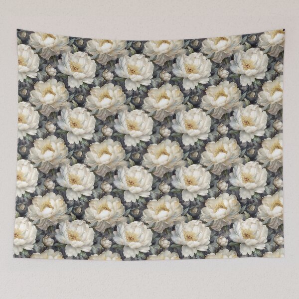 Item preview, Peonies Pattern 2 Vintage Peony Floral Flowers Fleurs Flores designed and sold by AndreeaRED.